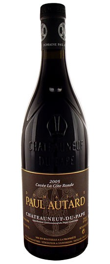 Châteauneuf-du-Pape Cuvée La Cote Ronde, Paul Autard 2007